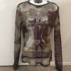 Glitch In The Matrix Babe Net Tee